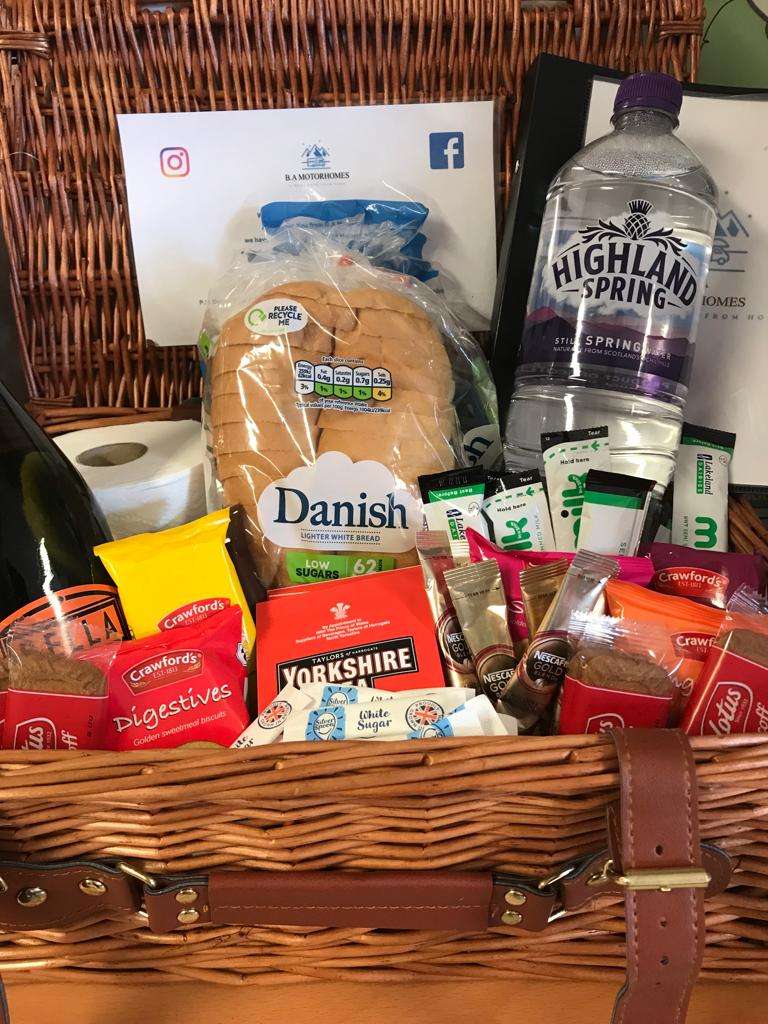 Welcome holiday hamper